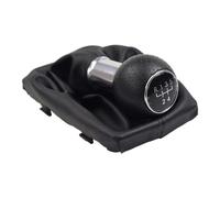 Pommeau Levier Vitesses Manuel Pour A4 Pour 8E Pour B6 Pour B7 2000-2008 Pommeau Levier Manuel 5 6 Vitesses avec Soufflet Noir 12mm(R5 Speed-Black)