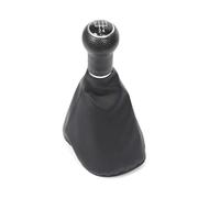 Pommeau Levier Vitesses Manuel Pour VW Pour Golf 3 Pour Jetta MK3 Pour Polo Pommeau Levier Vitesse En Cuir PU Transmission Manuelle 5/6 Vitesses Mise À Niveau(A-5 Speed)