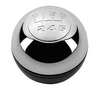 Pommeau Levier Voiture Pour A&lfa Pour Romeo Pour Giulietta 2010 2011 2012 2013 2014 2015 2016 2017 2018 Pommeau Levier Manuel 5/6 Vitesses Handball(6 Speed Chrome)