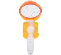 Pommeau Main Dessin Animé Animaux, Blanc, 1/2 Pouce | Vinyle Abs, Économie D’eau, pour Bain des Bébés et Tout-petits, Style Chic
