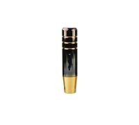 Pommeau Vitesse Manette 13cn Accessoires Universels Brûlé Or Noir Manette De Vitesse Levier Levier Vitesse en Aluminium Voiture Course Pommeau Levier Vitesse Tête Levier Bouton Levier Vitesse
