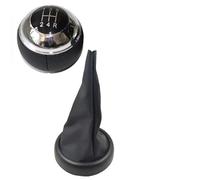 Pommeau Vitesse Manette pour BMW pour Mini pour Cooper R50 R52 R53 2000-2006 Levier Vitesse avec Soufflet Anti Poussière Poignées Boîte Vitesses Manuelle Couvercle Bouton Levier Vitesse(5 Speed Set)