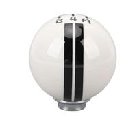 Pommeau Vitesse Manette pour Mustang 1967-2018 Pommeau Levier De Vitesse Universel À 5 Vitesses Boule Ronde Manuelle avec 3 Adaptateurs Bouton Levier Vitesse(B)