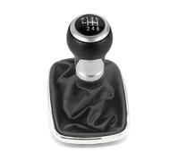 Pommeau Vitesse Pommeau De Levier De Vitesse 5/6 Vitesses 12 Mm Pour VW 1999-2004 Pour Golf 4 IV Pour MK4 Pour GTI Pour R32 Pour Bora Pour Jetta Pour MT Pommeaux Leviers DeVitesse(Black 6 Speed)