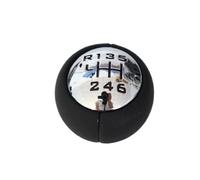 Pommeau Vitesse Pour PEUGEOT 807 pour Expert 2004-2011 PU cuir voiture manuel pommeau de levier de vitesse bâton tête boule Pommeau levier vitesses (Taille : 6-speed)