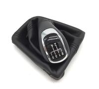 Pommeau Vitesse pour Skoda pour Octavia II 2009-2012 pour Superb II 2008-2012 pour Yeti 2009-2012 Pommeau Manette Vitesse Bâton Stylo Guêtre Housse Démarrage Bouton Levier Vitesse(5 Speed)