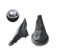 Pommeau Vitesse Soufflet De Levier De Vitesse pour Cooper R50 R52 R53 2001-2008 Accessoire De Style Automobile Couvre Bouton Levier(Silver 6 Speed Set)