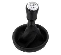 Pommeau Voiture Compatible Avec VW Pour Transporter T5 T5.1 Gp 2003 2004 2005 2006 2007 2008 2009 2010 2011 Voiture 6 Pour Ensemble De Pommeau De Levier De Vitesse(Silver,6Speed)