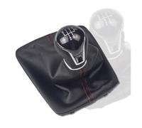 Pommeau Voiture Voiture Pour Seat Pour Leon III 3 MK3 2012-2017 Pommeau levier vitesse manuel 5/6 vitesses avec cache-coffre Car Shifter Knob Voiture(5 Speed)