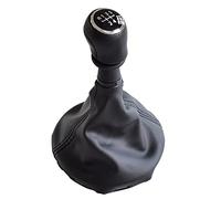 Pommeaude Levier Vitesse Pommeau de levier de vitesse en cuir, pour VW Transporter T5 T5.1 Gp 2003 - 2011 T6, levier vitesse, guêtre en cuir, collier couverture botte Voiture pommeau vitesse ( Couleur