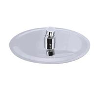 Pommeaux de douche cascade ultra-minces en acier inoxydable de 10/8/6 pouces(Round,15cm)