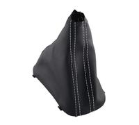 Pommeaux De Leviers De Vitesse Pour VW Pour Golf 5 V 6 VI Pour EOS Pommeau De Levier De Vitesse Soufflet En Cuir Couvercle De Coffre Levier De Vitesse Poignée(Black line boot)