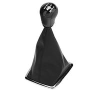 Pommeaux de leviers de vitesse voiture 5 vitesses Pommeau de levier de vitesses manuel Levier de levier de vitesses Faiter Boot Cocer Fit pour Focus MK2 2004-2008