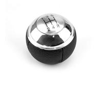 Pommeaux leviers vitesse Compatible Avec Mini Pour R50 R52 Pour R53 Pour Cooper 2001-2008 25117542272 Levier De Vitesses Manuel 5 Ou 6 Vitesses En Cuir(Silver 5 Speed)