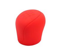 Pommeaux Leviers Vitesse Housse De Pommeau Levier Vitesse Intérieur Voiture Protection Pour Poignée En Silicone Pour 5 Vitesses(Red)
