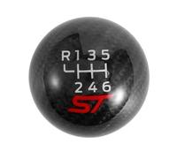 Pommeaux Leviers Vitesse pour Ford pour Focus St RS pour Fiesta St 6 Vitesses Voiture De Course St Pommeau De Levier De Vitesse en Fiber De Carbone Tête Levier Vitesse