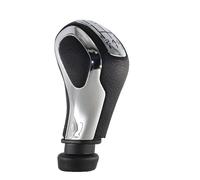 Pommeaux leviers Vitesse pour Peugeot 208 I MK1 2011 2012 2013 2014 2015 2016 2017 2018 2019 5 Vitesses Manuel Voiture Levier Vitesse Pommeau Levier Vitesse Pommeau Pommeau Voiture (Couleur : Chrome