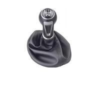 Pommeaux Leviers Vitesse Pour SEAT Pour IBIZA IV Levier Vitesse Soufflet Protection Coffre Collier 10 Mm Pommeau Levier Vitesse Voiture En Cuir Avec Coffre Pommeau Vitesse(5 Speed)