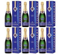 Pommery Brut Royal avec étuis - Champagne - Lot de 6 bouteilles de 75 cl