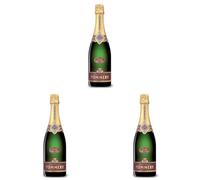 POMMERY Champagne Apanage Blanc de Noirs Bouteille 75 cl (Lot de 3)