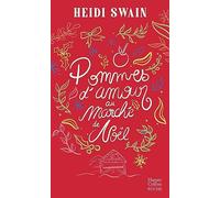 Pommes d'amour au marché de Noël