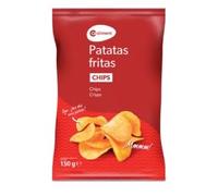Pommes de Terre Frites "Chips" Classiques Lot de 6 Sachets de 150g (Total 900g) - Dorées, Légères et Parfaitement Salées
