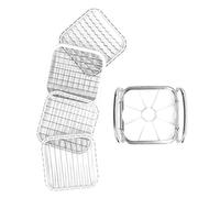 -pommes Évideur de pomme en acier inoxydable 5 en 1 -fruits multifonctionnel pour quartier de pomme de terre poire et petits fruits Outil de cuisine durable de haute qualité 10x10