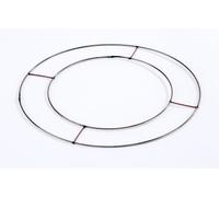 Pommes, oranges, citrons, poivrons, raphia, citrouilles, lotus, anis étoilé à la cannelle., Pack of 5 x 12" Wreath Rings