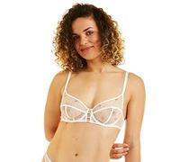 Pomm'poire Lingerie Camille Cerf Soutien-Gorge à Armatures Mimosa - Blanc - 95C - Femme