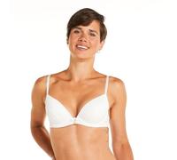 Pomm'poire Lingerie Soutien-Gorge Ampliforme Coque moulée Palanquin - Blanc - 90B - Femme