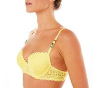 Pomm'poire Lingerie Soutien-Gorge Coques moulées Timing - Jaune - 90C - Femme