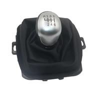 Pomo Palanca de Cambios Coche Perilla de Cambio de Marchas pour Fiesta 2008-2012 Accessoires pour Voiture-6 Speed Set Silver