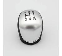 Pomo Palanca de Cambios Coche Perilla de Cambio de Marchas pour Mondeo 4 Mk4 pour Focus S-Max C-Max pour Kuga Galaxy Accessoires pour Voiture-Silver 5 Speed