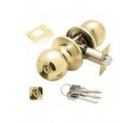 Pomo Puerta Wolfpack Con Llave Ambos Lados Latonado.