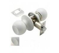 Pomo Puerta Wolfpack Sencillo Blanco Para Pasillo