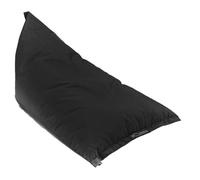 pomodone Pouf Milk Grand Fauteuil Sac Chaise Longue pour S'asseoir Tissu Doux Résistant à l'eau et aux Taches Pouf Confortable Noir 140cmx100cm