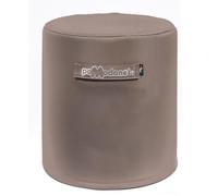 Pomodone Pouf Repose-Pieds cylindrique Doux pour intérieur et extérieur Pouf pour s'asseoir dans Le Jardin Salon Travail Design Fabriqué en Italie 52cm x h 58 cm
