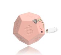 Pomodoro Mini minuteur intelligent de productivité, 11 cubes de temps préréglés, minuterie rechargeable de type C pour enfants et salle de classe, cuisine, compte à rebours d'entraînement et d'étude,