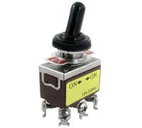 Pomoflexi 250V AC 15A On/On 2 Positions Interrupteur bipolaire bidirectionnel a bascule avec enveloppe impermeable