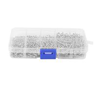 Pomoflexi 800 Pcs Vis A Auto Tarauder En Acier Inoxydable d' Assortiment, Kit de Verrou d'Ecrou de M2