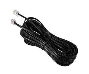 Pomoflexi RJ11 6P4C Cable Cordon de Telephone ADSL Modem 10 Metres