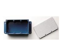 Pomona 2906 Boîte en aluminium avec couvercle Taille C 4,25" L x 2,64" l x 1,71" H (lot de 2)