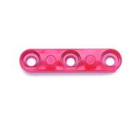 Pomona 3863-0 en polycarbonate Triple Base de fixation pour Standard Borne d'attache, Noir (Lot de 10)