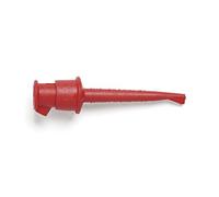 Pomona 3925-2 Do-It-Yourself Minigrabber Test Clip, 6,5 cm de long, Rouge (lot de 10)