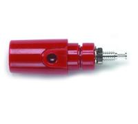 Pomona 4770-2 en polycarbonate Borne d'attache à ressort, Rouge (lot de 2)