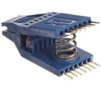 Pomona 5251 Lot de 5 clips de test SOIC 14 broches, espacement de plomb 0,050 po Largeur 0,755 po