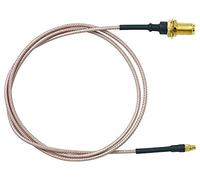 Pomona 73078-UU-12 MMCX Fiche vers prise de cloison SMA, type de câble RG178B/U, impédance nominale 50 ohms, 12" L