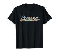 Pomona California Tie Dye Vintage Varsity T-Shirt