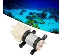 Pompa a Membrana Elettrica DC 12V per Acqua, Mini Pompa ad Aspirazione, Portata Max 2m, per Raffreddamento Macchina Tè, Serbatoio Pesci