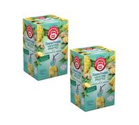 Pompadour 1913 | Tisane Froide Ventre Assiette Fenouil et Ananas - 2 x 18 Infusettes (90 Gr) | Infusion Froide Ananas & Fenouil
